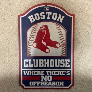 RED SOX WALL DECOR